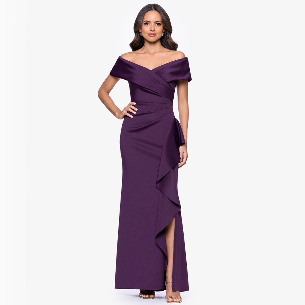 Deep Purple Formal Gown - Mother of the Bride